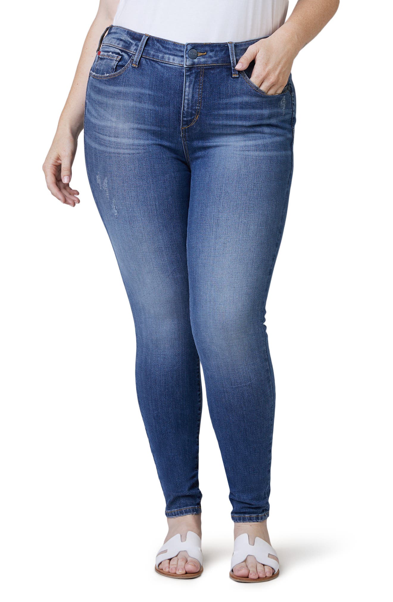 SLINK Jeans Womens Plus Size Zoey Black Coated Jacket 